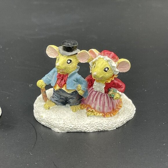 Holiday Musical Mice Christmas Figureine Dept 35 AC More - Picture 3 of 7